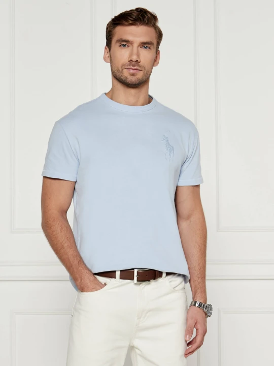 Zdjęcie produktu POLO RALPH LAUREN T-shirt | Classic fit błękitny