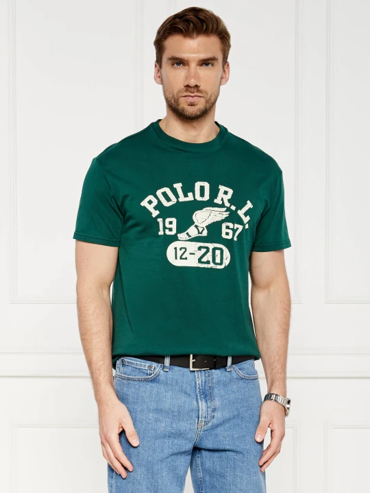 Zdjęcie produktu POLO RALPH LAUREN T-shirt | Classic fit zielony