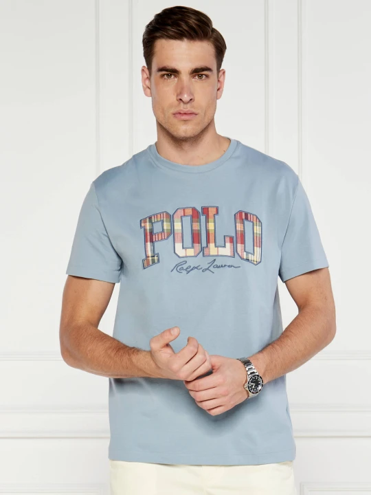 Zdjęcie produktu POLO RALPH LAUREN T-shirt | Classic fit błękitny