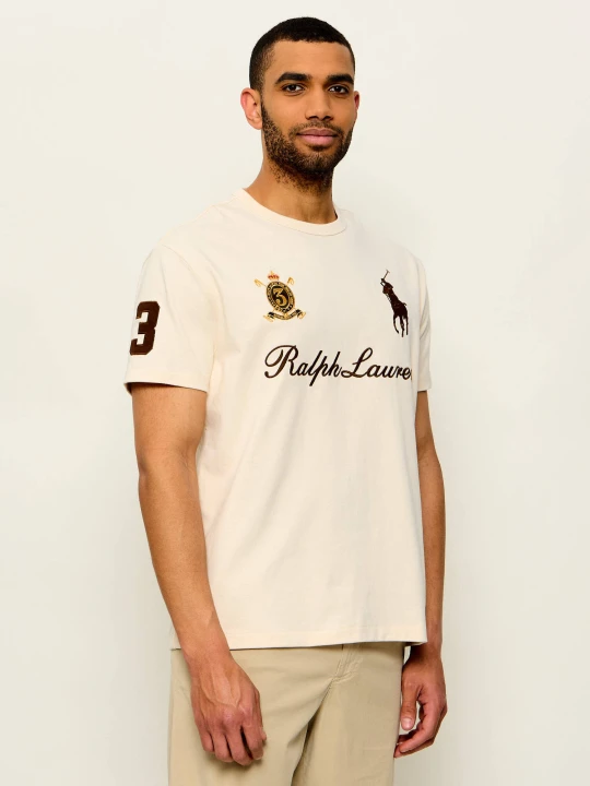 Zdjęcie produktu POLO RALPH LAUREN T-shirt | Classic fit beżowy