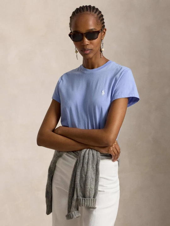 Zdjęcie produktu POLO RALPH LAUREN T-shirt | Classic fit błękitny