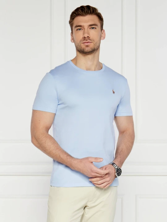 Zdjęcie produktu POLO RALPH LAUREN T-shirt | Custom fit błękitny