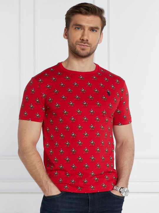 Zdjęcie produktu POLO RALPH LAUREN T-shirt | Custom fit czerwony