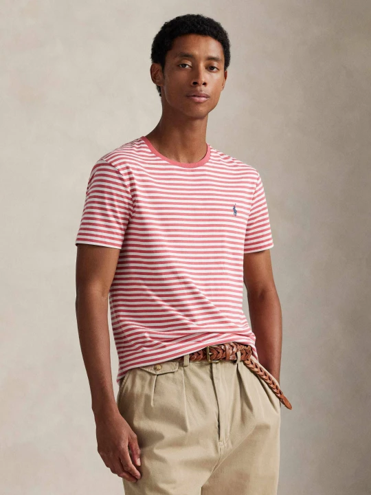 Zdjęcie produktu POLO RALPH LAUREN T-shirt | Custom slim fit różowy