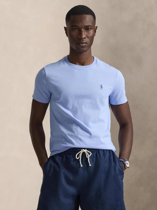 Zdjęcie produktu POLO RALPH LAUREN T-shirt | Custom slim fit niebieski