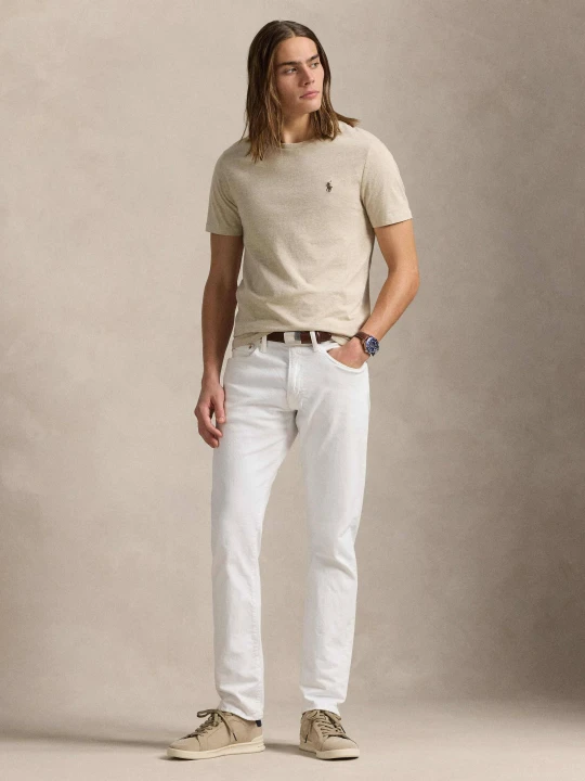 Zdjęcie produktu POLO RALPH LAUREN T-shirt | Custom slim fit beżowy