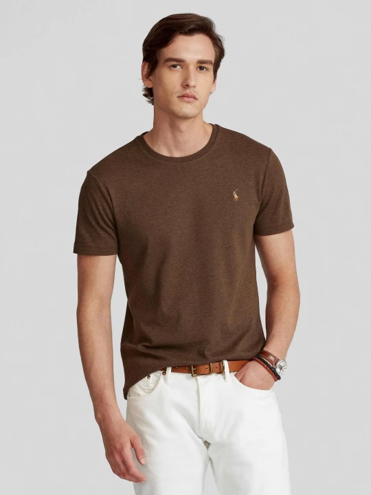 Zdjęcie produktu POLO RALPH LAUREN T-shirt | Custom slim fit brązowy