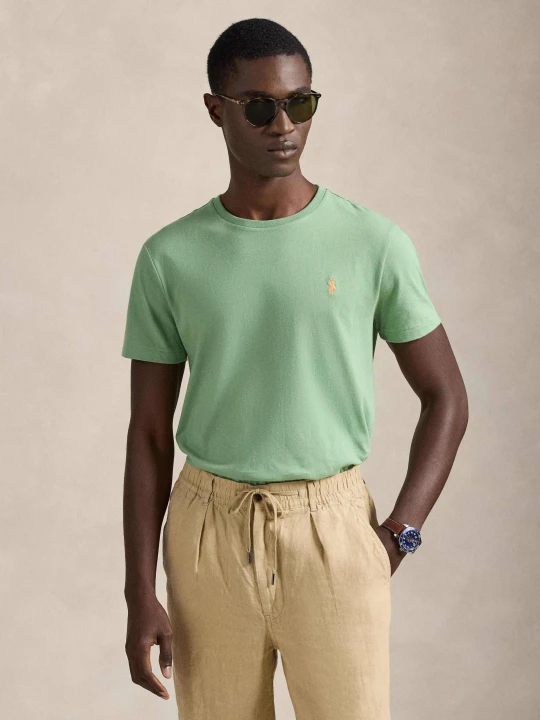 Zdjęcie produktu POLO RALPH LAUREN T-shirt | Custom slim fit zielony