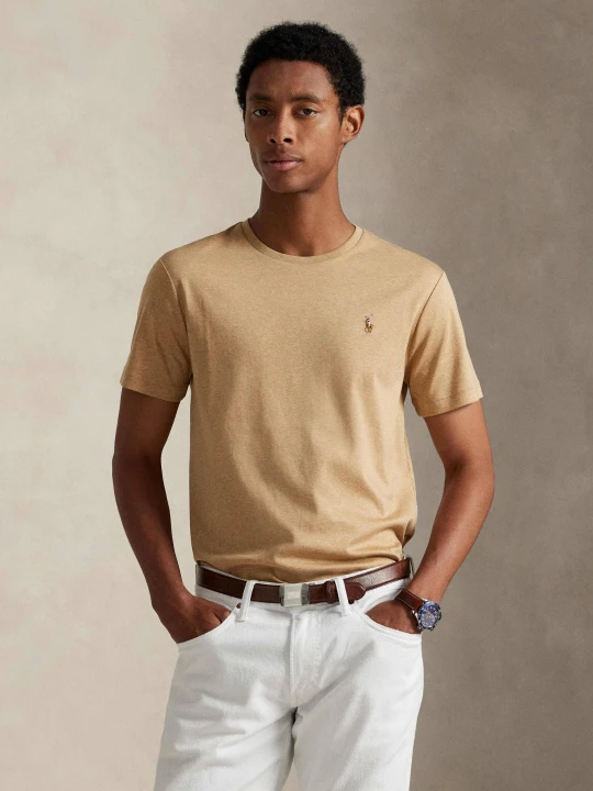 Zdjęcie produktu POLO RALPH LAUREN T-shirt | Custom slim fit camel