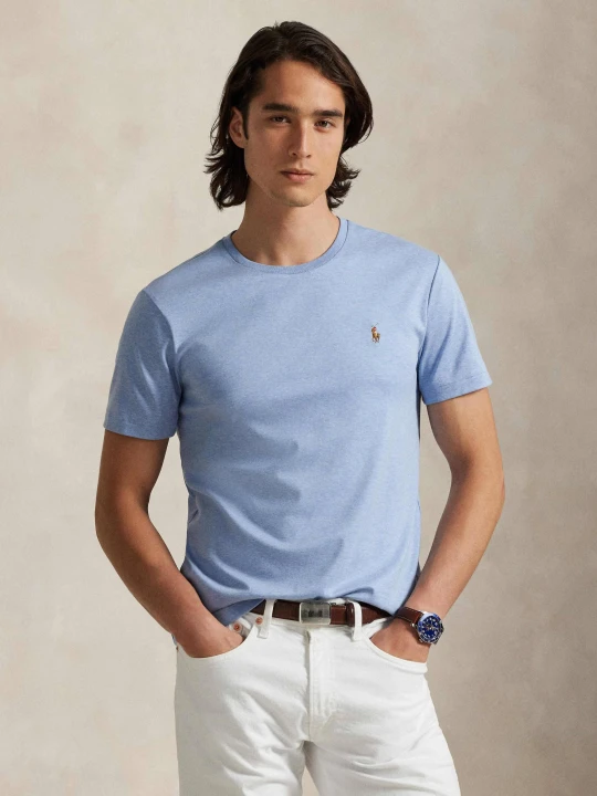 Zdjęcie produktu POLO RALPH LAUREN T-shirt | Custom slim fit niebieski