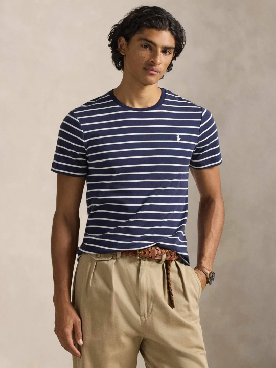 Zdjęcie produktu POLO RALPH LAUREN T-shirt | Custom slim fit granatowy