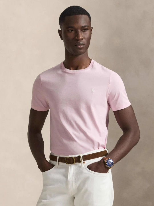 Zdjęcie produktu POLO RALPH LAUREN T-shirt | Custom slim fit różowy