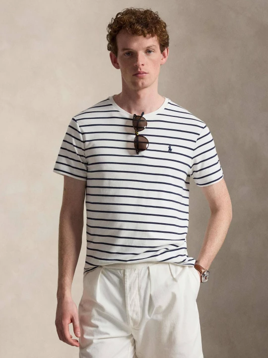 Zdjęcie produktu POLO RALPH LAUREN T-shirt | Custom slim fit biały