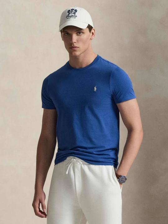 Zdjęcie produktu POLO RALPH LAUREN T-shirt | Custom slim fit niebieski
