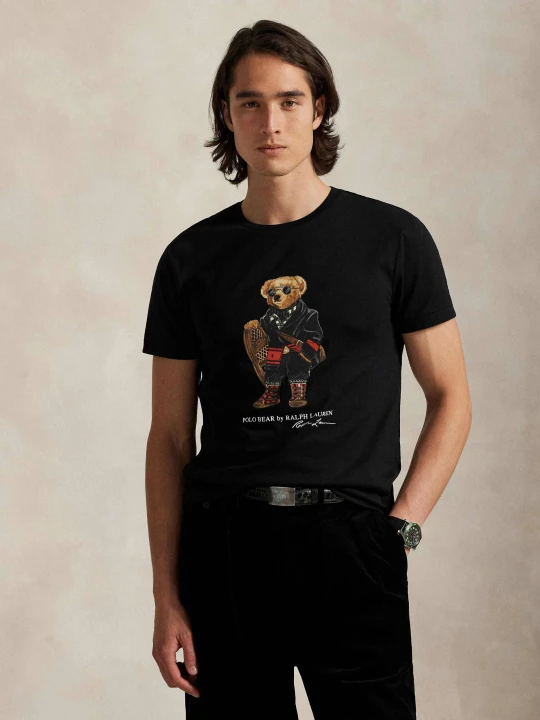 Zdjęcie produktu POLO RALPH LAUREN T-shirt | Custom slim fit czarny