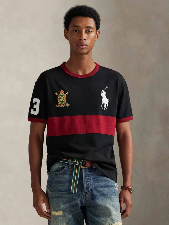 Zdjęcie produktu POLO RALPH LAUREN T-shirt | Custom slim fit czarny