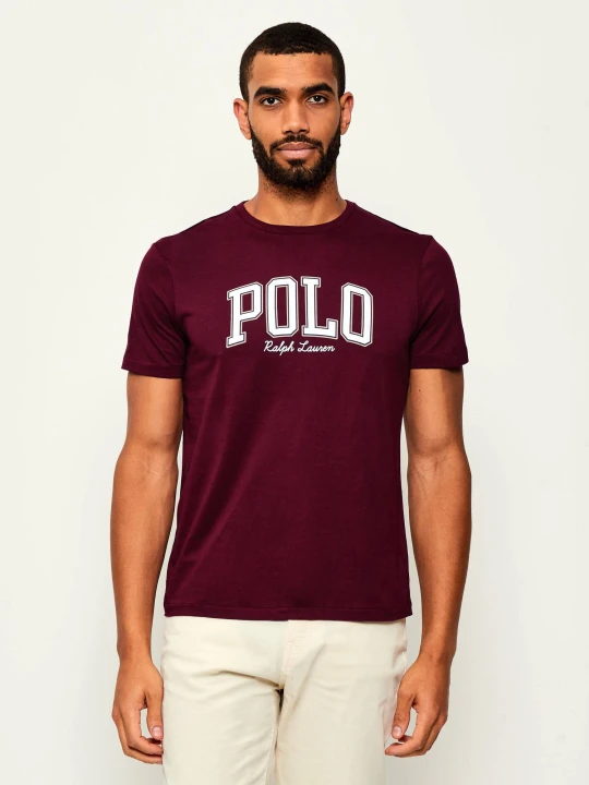 Zdjęcie produktu POLO RALPH LAUREN T-shirt | Custom slim fit bordowy