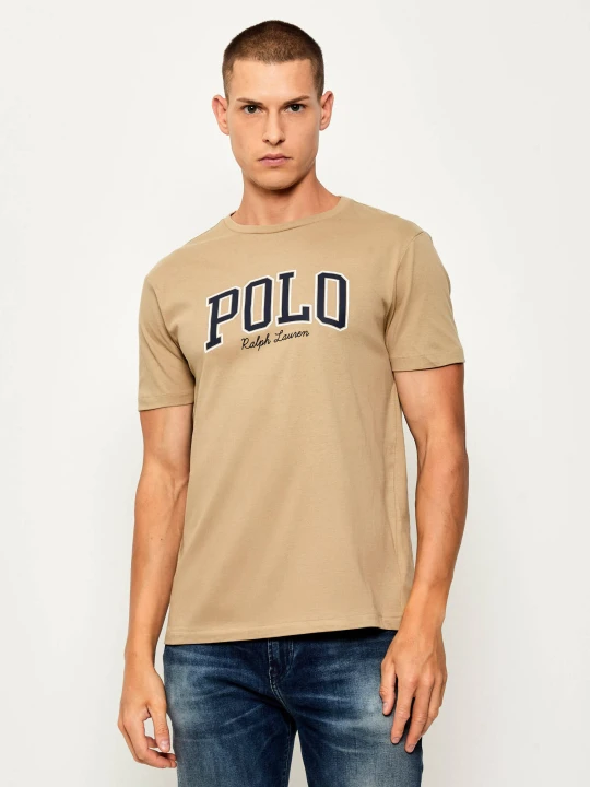 Zdjęcie produktu POLO RALPH LAUREN T-shirt | Custom slim fit beżowy