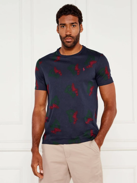 Zdjęcie produktu POLO RALPH LAUREN T-shirt | Custom slim fit granatowy