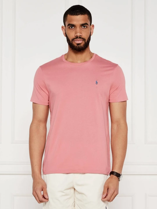 Zdjęcie produktu POLO RALPH LAUREN T-shirt | Custom slim fit różowy
