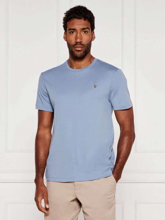 Zdjęcie produktu POLO RALPH LAUREN T-shirt | Custom slim fit niebieski
