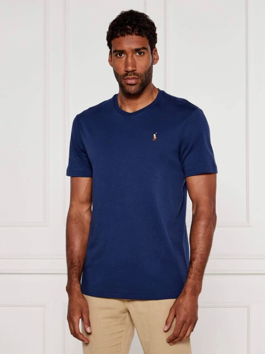 Zdjęcie produktu POLO RALPH LAUREN T-shirt | Custom slim fit granatowy