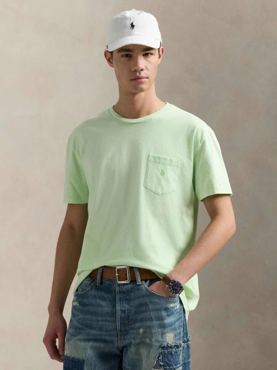 Zdjęcie produktu POLO RALPH LAUREN T-shirt | Custom slim fit zielony