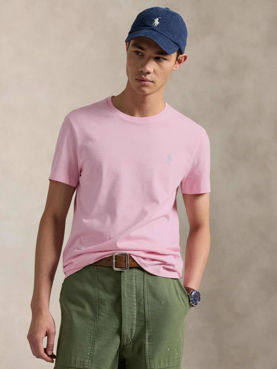 Zdjęcie produktu POLO RALPH LAUREN T-shirt | Custom slim fit różowy