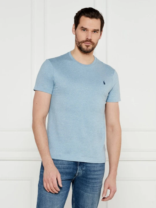 Zdjęcie produktu POLO RALPH LAUREN T-shirt | Custom slim fit błękitny