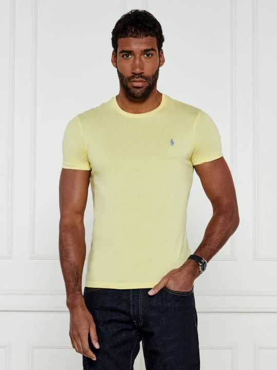 Zdjęcie produktu POLO RALPH LAUREN T-shirt | Custom slim fit żółty