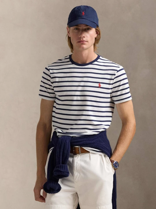 Zdjęcie produktu POLO RALPH LAUREN T-shirt | Custom slim fit biały