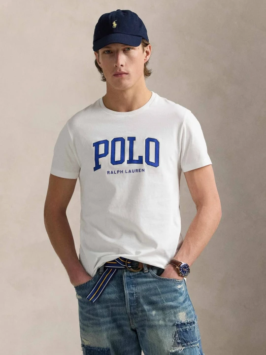 Zdjęcie produktu POLO RALPH LAUREN T-shirt | Custom slim fit biały
