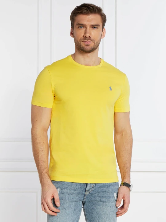 Zdjęcie produktu POLO RALPH LAUREN T-shirt | Custom slim fit żółty