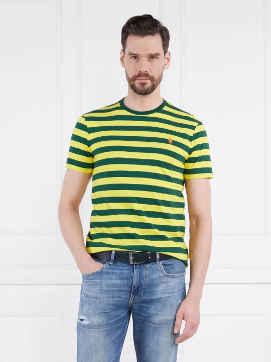 Zdjęcie produktu POLO RALPH LAUREN T-shirt | Custom slim fit żółty