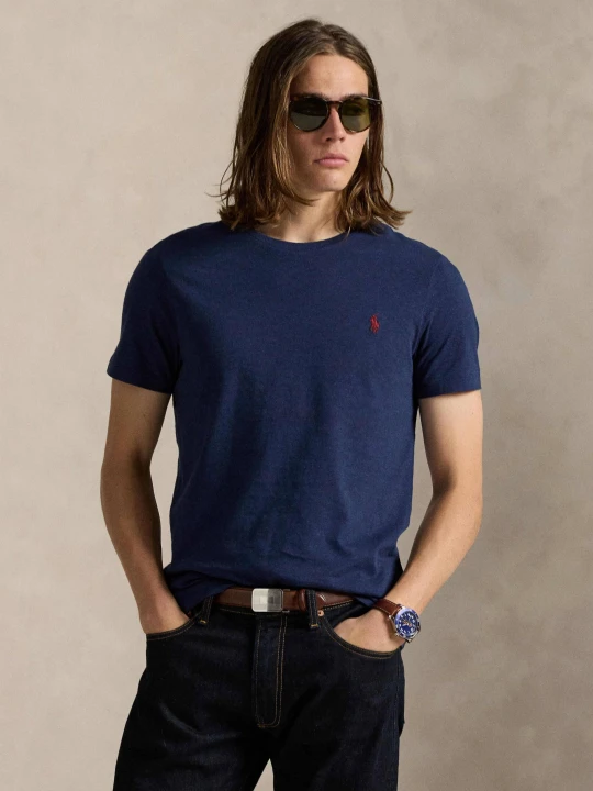 Zdjęcie produktu POLO RALPH LAUREN T-shirt | Custom slim fit granatowy