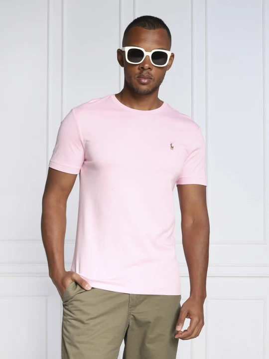 Zdjęcie produktu POLO RALPH LAUREN T-shirt | Custom slim fit różowy