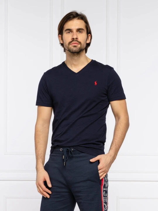 Zdjęcie produktu POLO RALPH LAUREN T-shirt | Custom slim fit granatowy