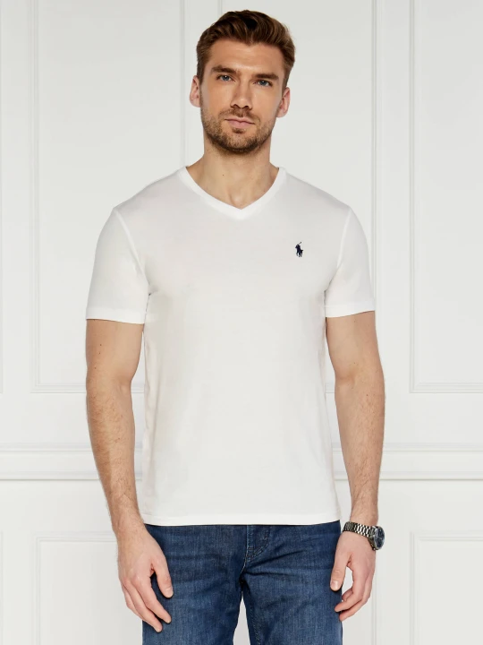 Zdjęcie produktu POLO RALPH LAUREN T-shirt | Custom slim fit biały