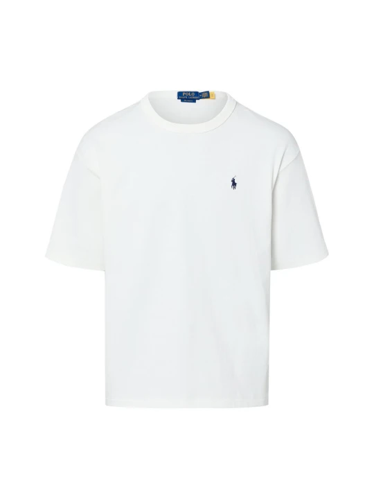 Zdjęcie produktu Polo Ralph Lauren T-shirt - luźny krój Mężczyźni Bawełna biały