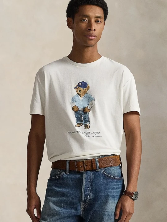Zdjęcie produktu Polo Ralph Lauren t-shirt męski bawełniany granatowy