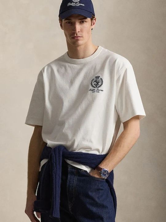 Zdjęcie produktu Polo Ralph Lauren T-shirt męski bawełniany biały
