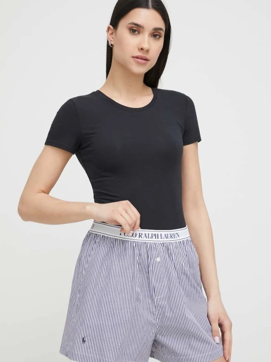 Zdjęcie produktu Polo Ralph Lauren t-shirt piżamowy czarny