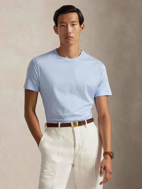 Zdjęcie produktu POLO RALPH LAUREN T-shirt | Regular Fit błękitny