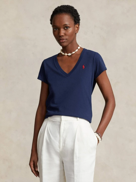 Zdjęcie produktu POLO RALPH LAUREN T-shirt | Regular Fit granatowy