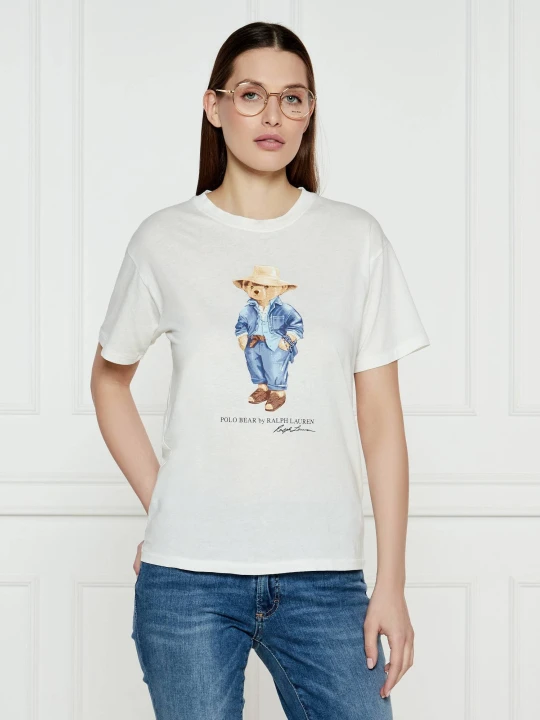 Zdjęcie produktu POLO RALPH LAUREN T-shirt | Regular Fit ecru