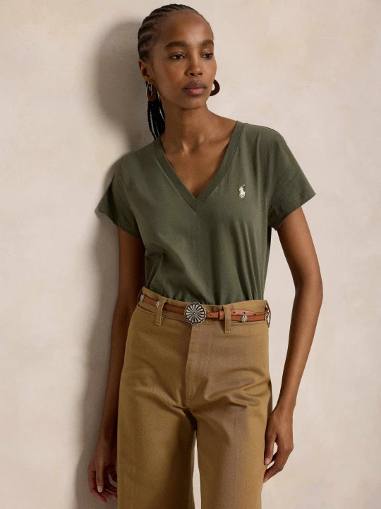 Zdjęcie produktu POLO RALPH LAUREN T-shirt | Regular Fit oliwkowy