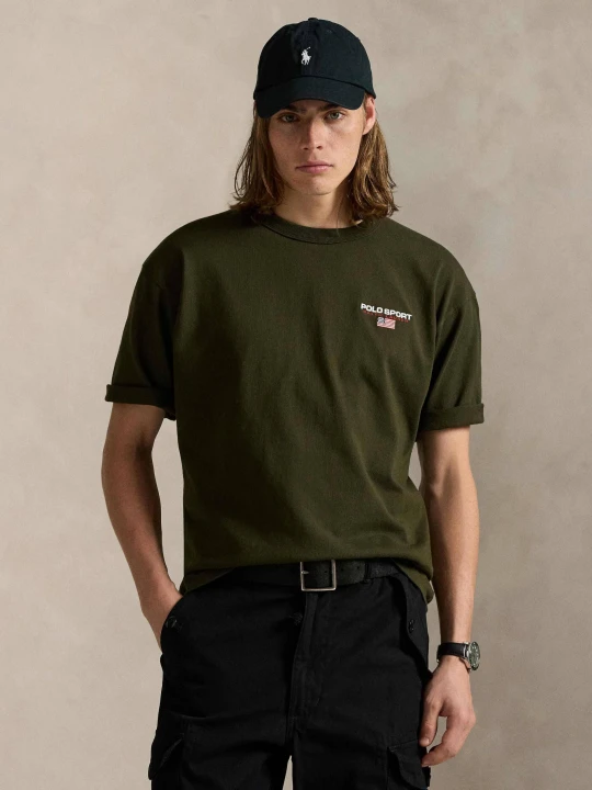 Zdjęcie produktu POLO RALPH LAUREN T-shirt | Relaxed fit oliwkowy