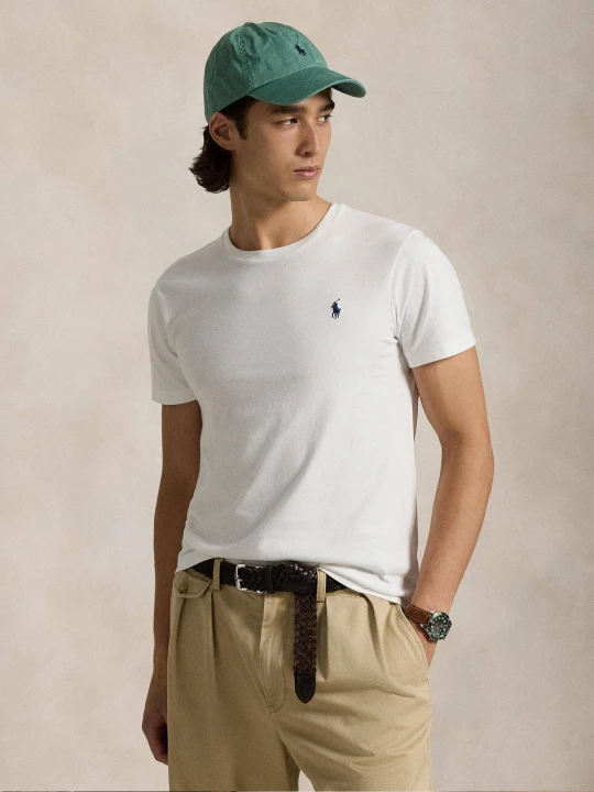 Zdjęcie produktu POLO RALPH LAUREN T-shirt | Slim Fit biały