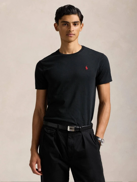 Zdjęcie produktu POLO RALPH LAUREN T-shirt | Slim Fit czarny