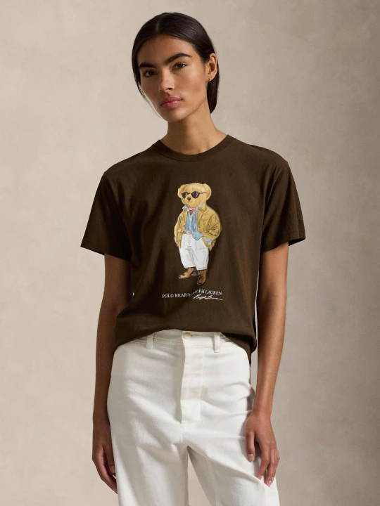 Zdjęcie produktu POLO RALPH LAUREN T-shirt | Straight fit brązowy